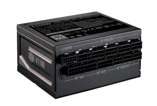 COOLER MASTER V1100 ALIMENTATORE 1.100W MODULARE 80+ PLATINUM PFC ATTIVO SFX NERO